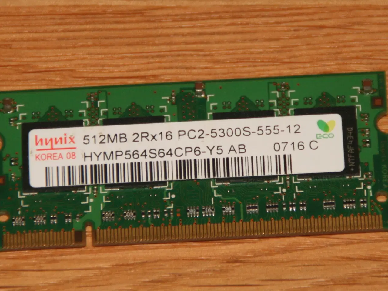 Billede 1 - RAM, 1 stk., a 512Mb