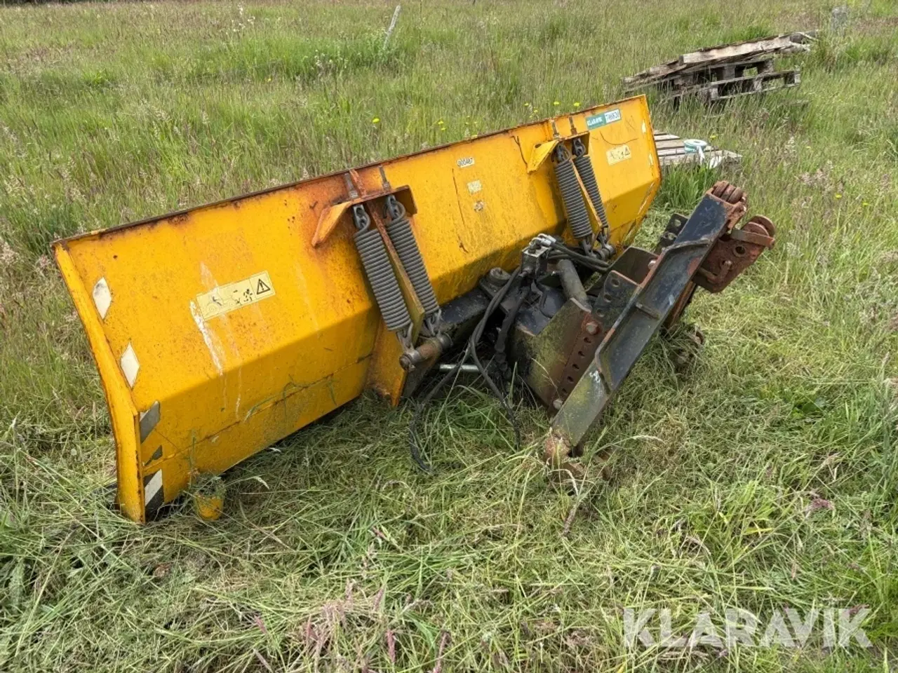 Billede 2 - Fejeblad + maskindelens A-ophæng Stenballe FS 2300P