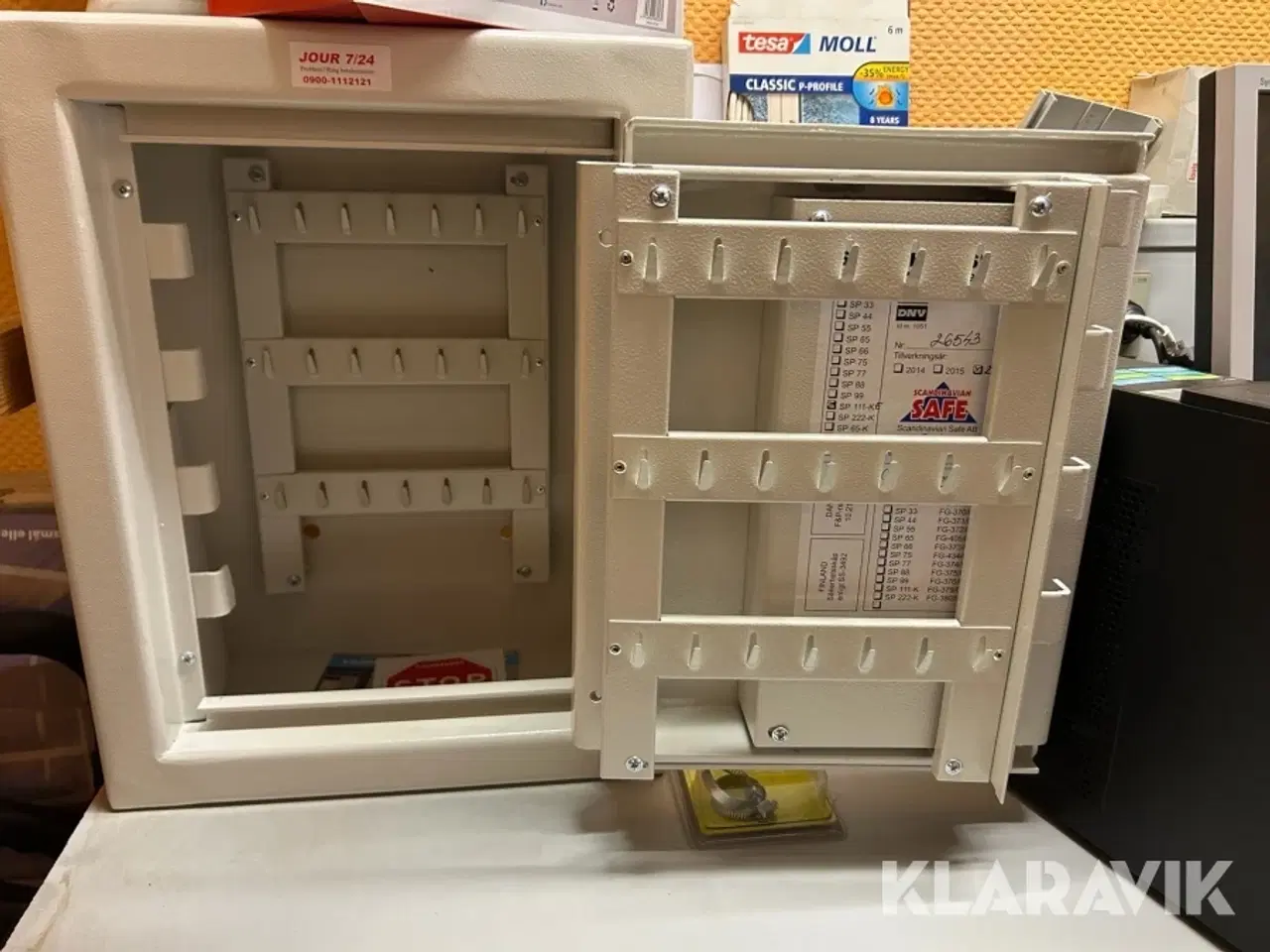 Billede 7 - Nøgleskab Scandinavian Safe SP-serie