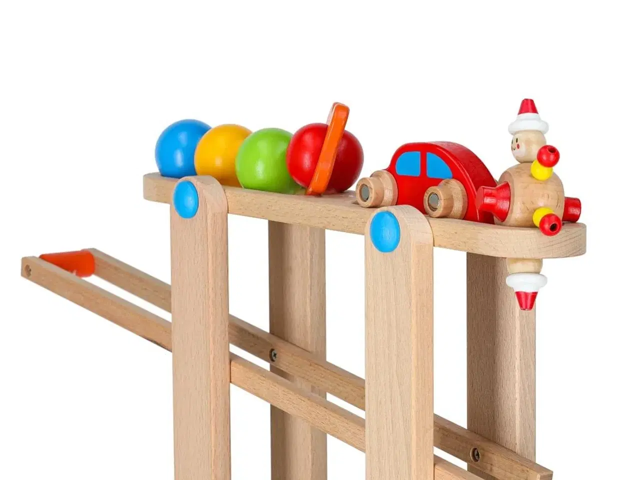 Billede 8 - Kuglebane i træ XXL – Montessori kulodrome