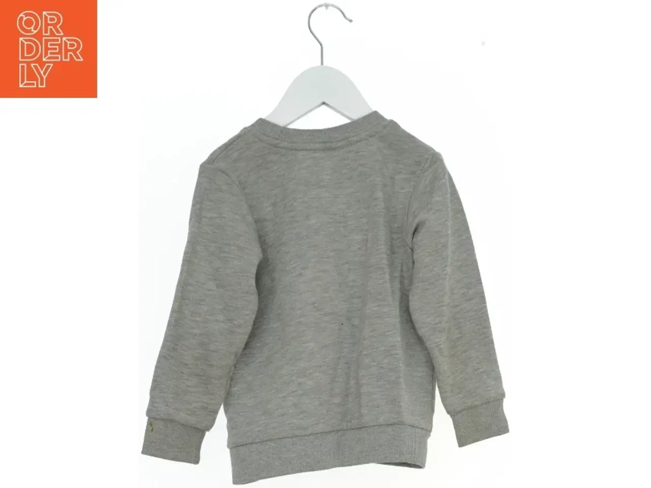 Billede 2 - Grå sweatshirt med paillet design fra H&M (str. 104)