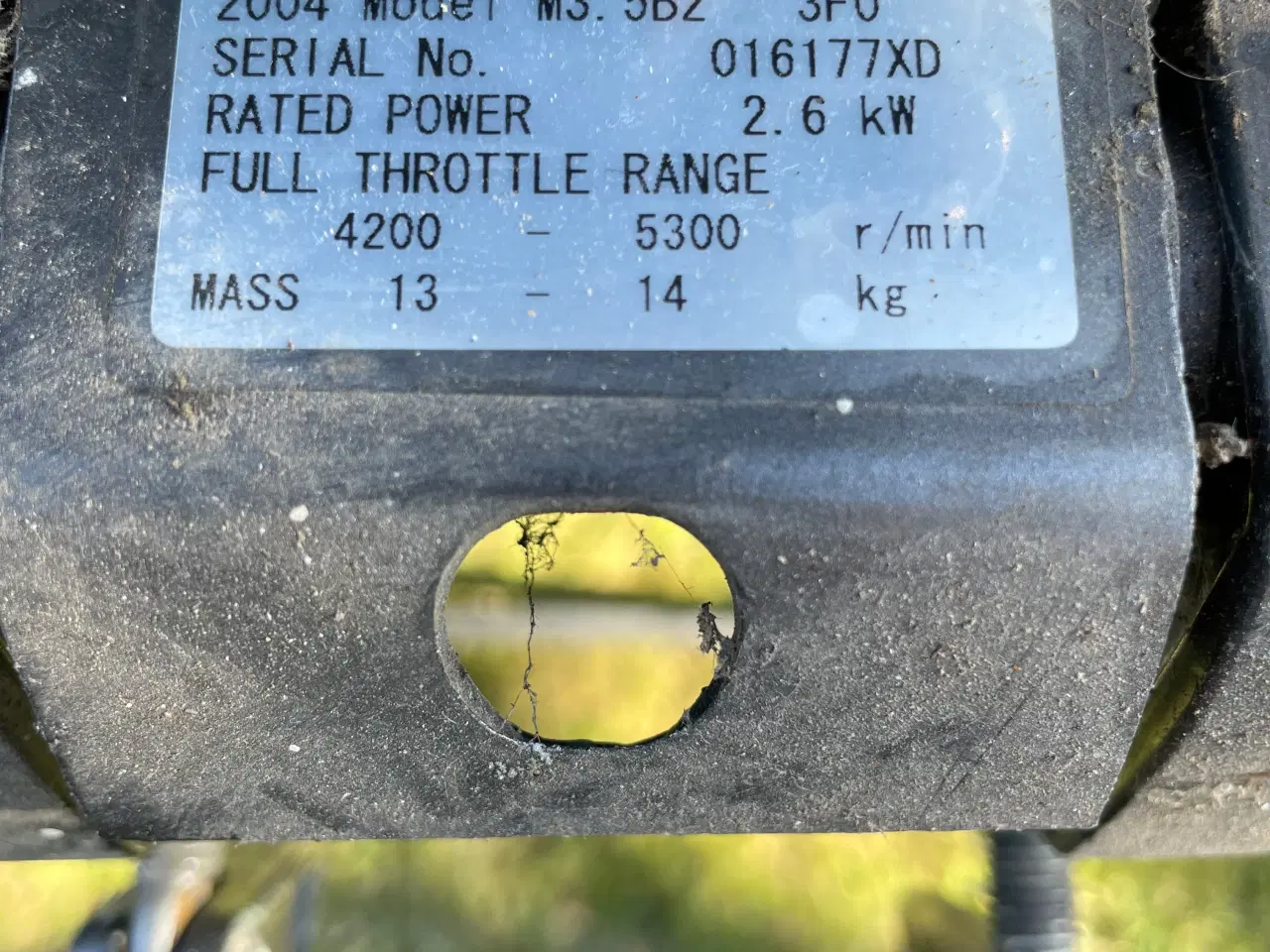 Billede 5 - Tohatsu 3.5 hk m. Kort ben 
