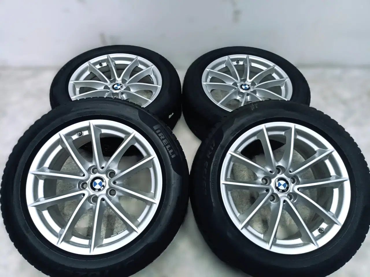 Billede 3 - 5x112 17" ET27 nav 66,6ø BMW vintersæt inkl.TPMS