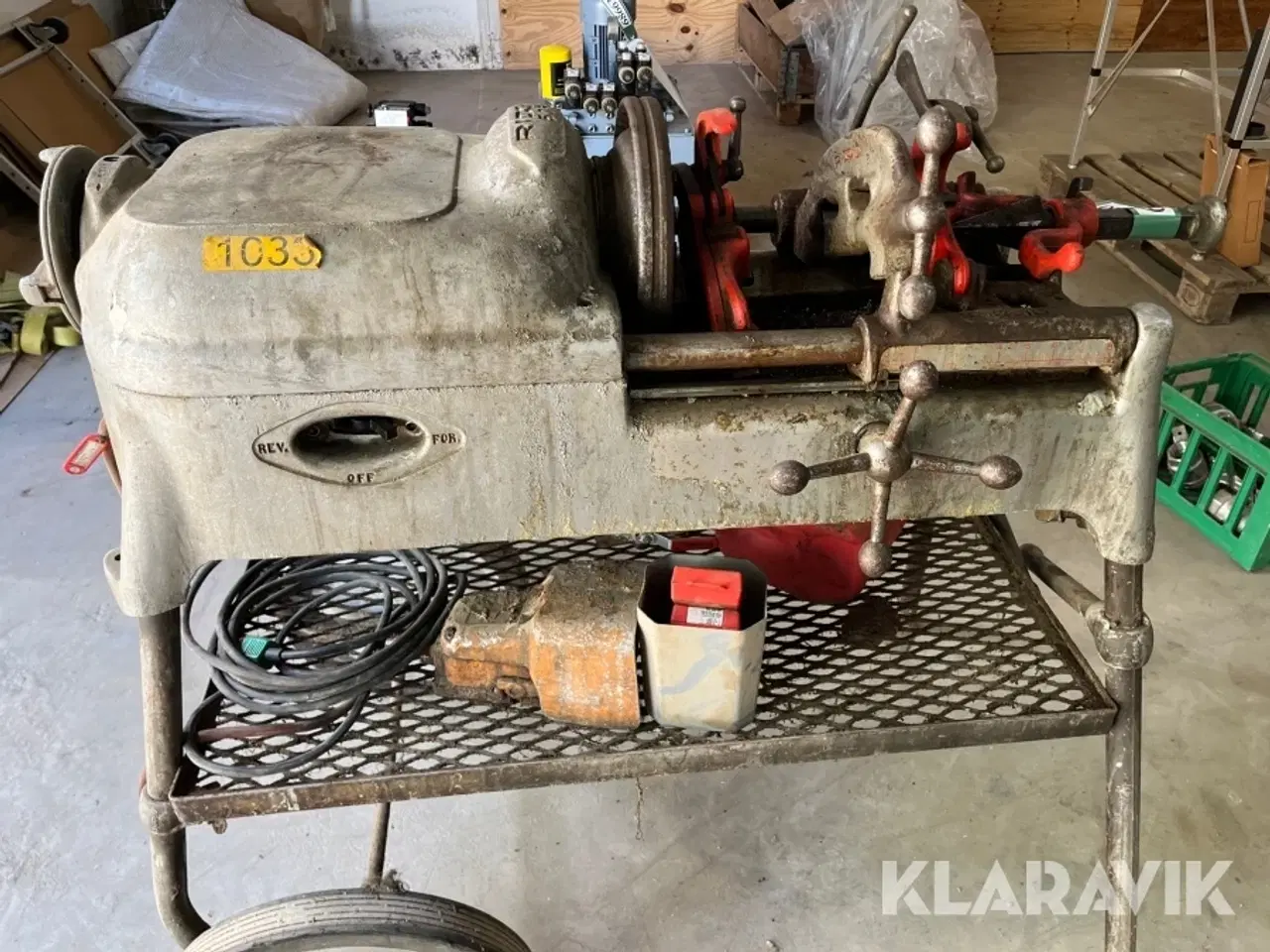 Billede 12 - Gevindskæremaskine Ridgid 535