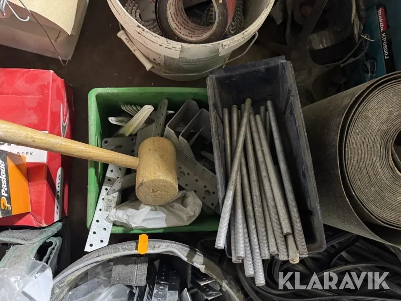Billede 5 - Blandet lot håndværktøj og materialer