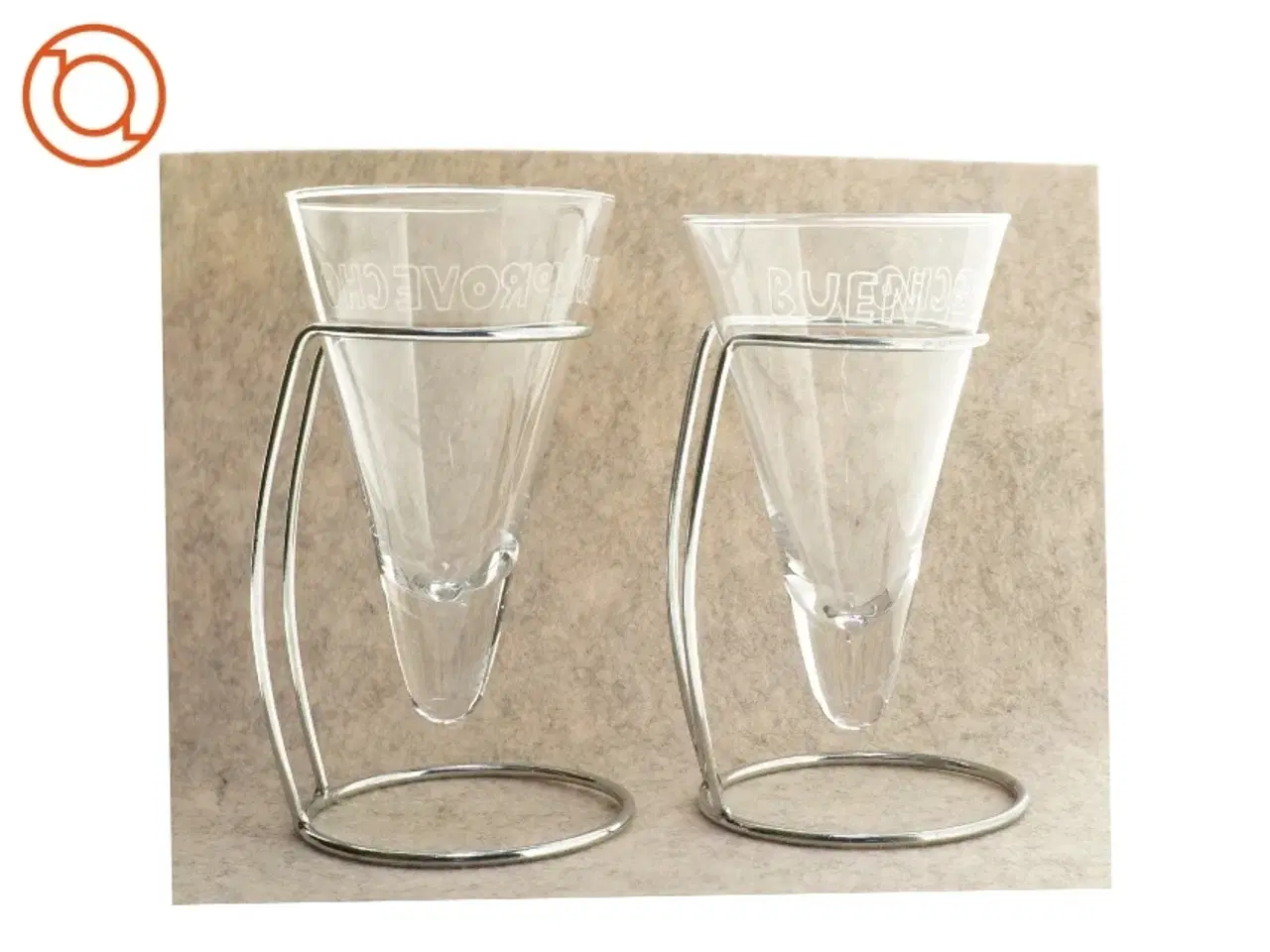 Billede 1 - Is glas  (str. 20 x 10 cm)
