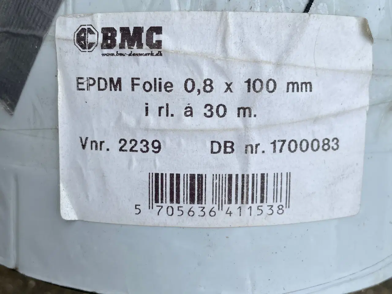 Billede 1 - 30m EPDM folie til facadebeklædning