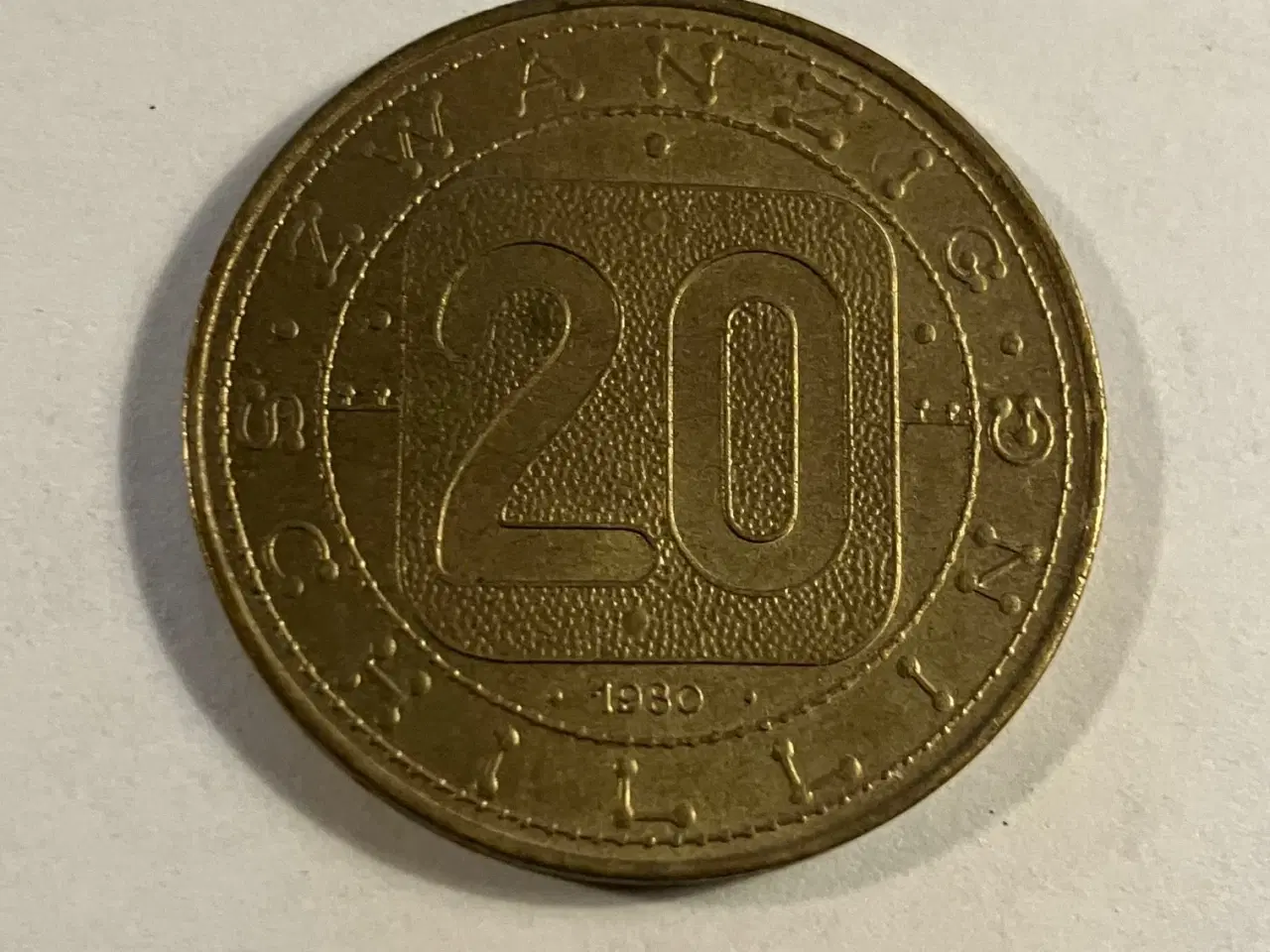 Billede 1 - 20 Schilling 1980 Austria