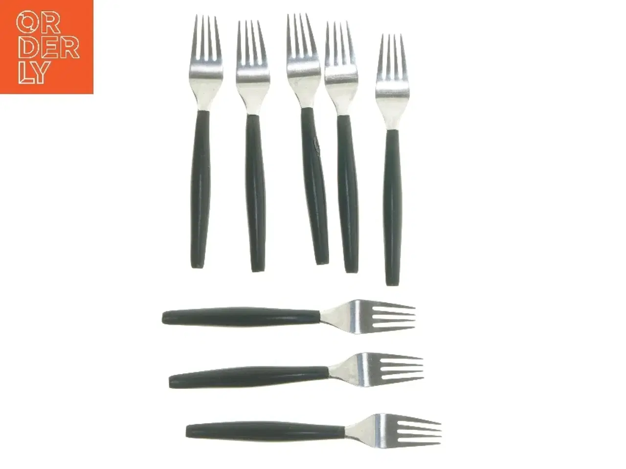 Billede 1 - Sæt af gafler  bestik fra IKEA  (str. 8 stk 20 cm)