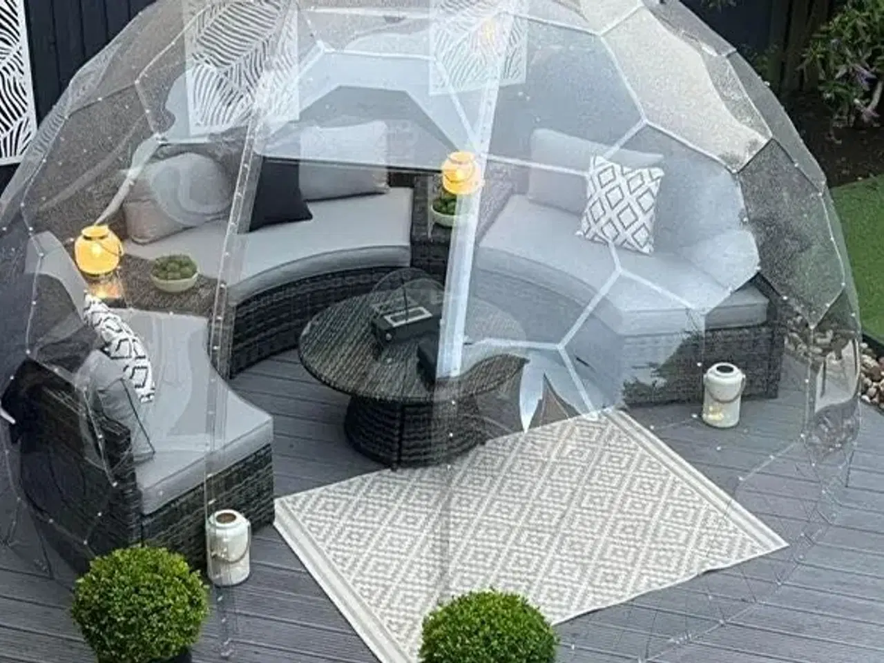 Billede 6 - Garden Dome i solid polycarbonat 4 sæsoner