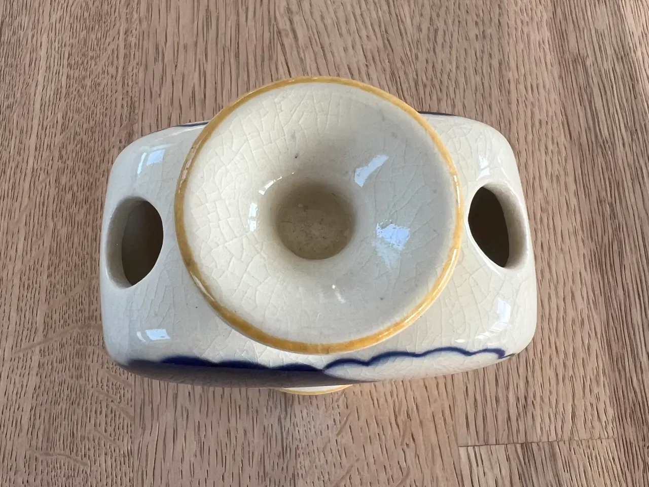 Billede 4 - Blå Aluminia HjerteVase/Stage 1 stk