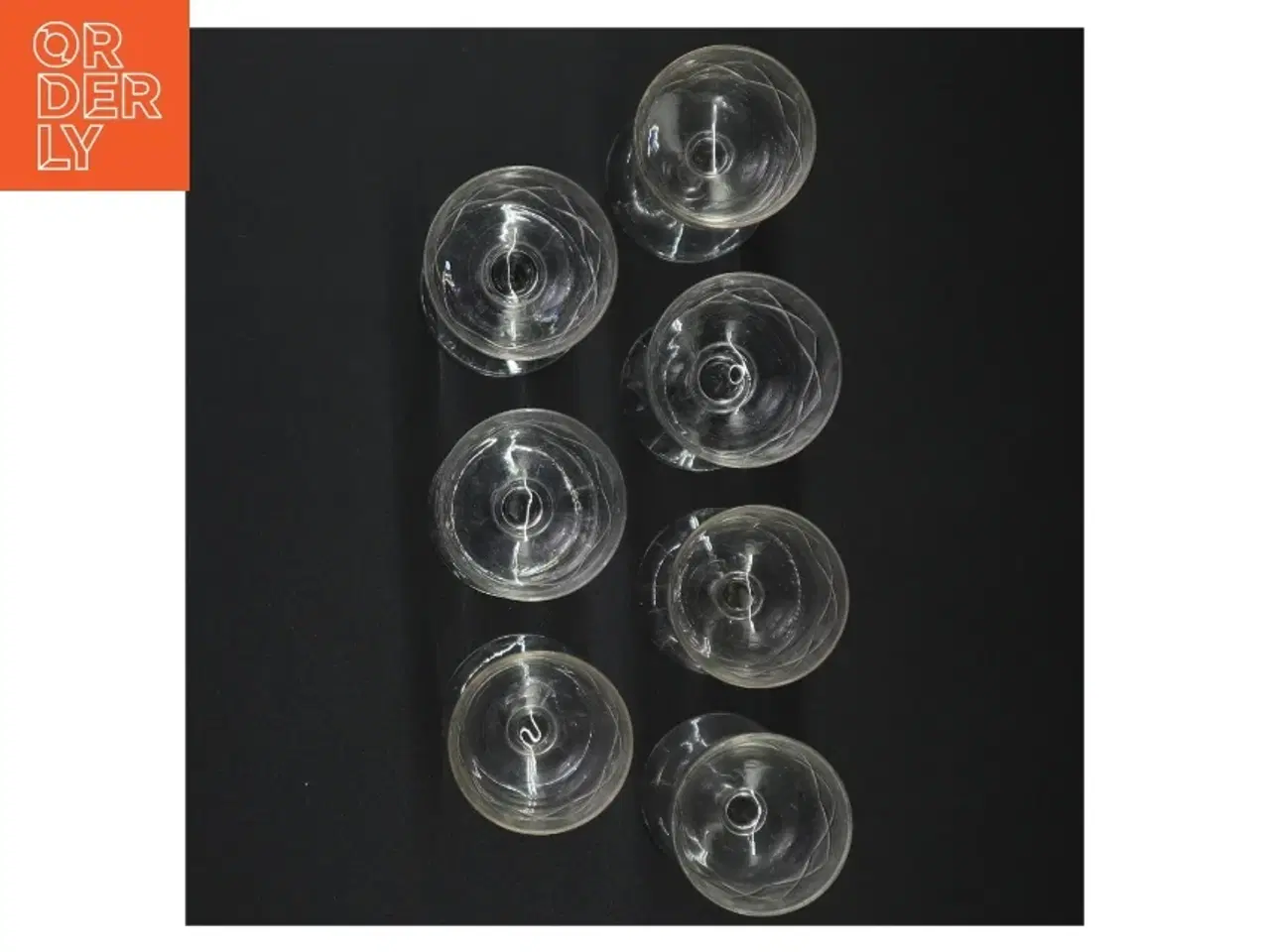 Billede 2 - Gammeldags glasvinglas (str. 10 cm)