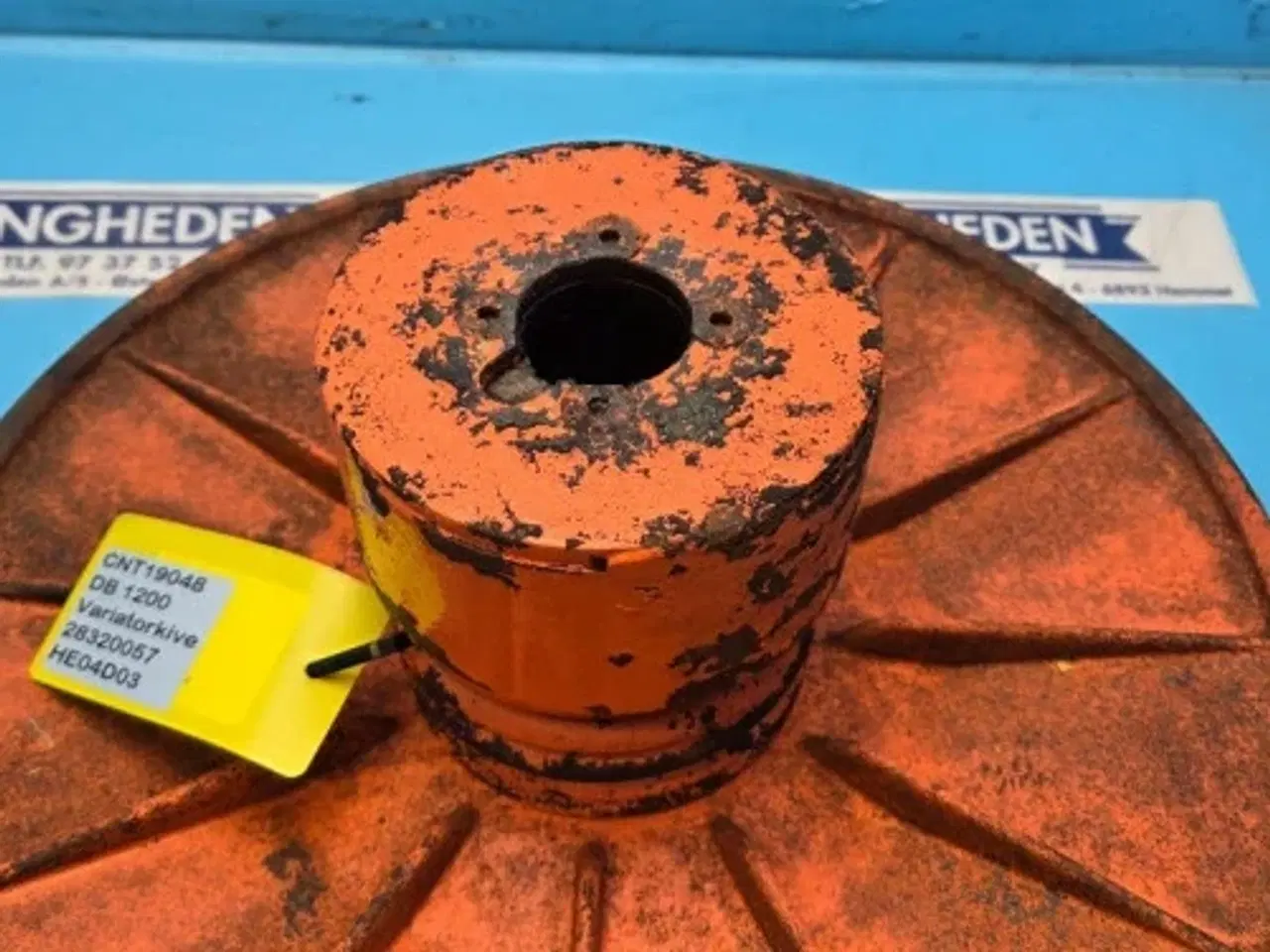 Billede 11 - Dronningborg D1200 Variatorskive 28320057