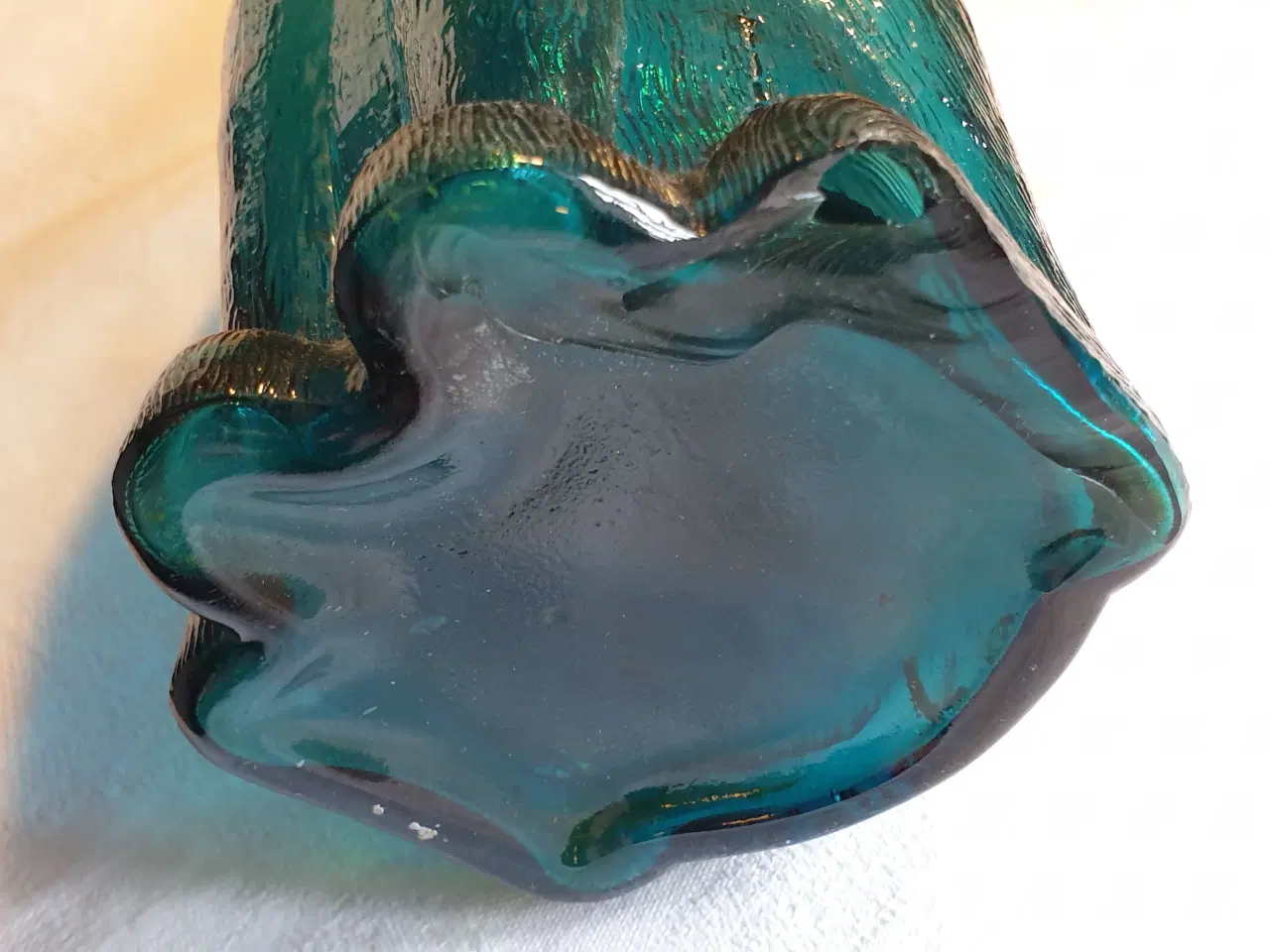 Billede 3 - Holmegaard glasting og andet blåt glas SE 3foto
