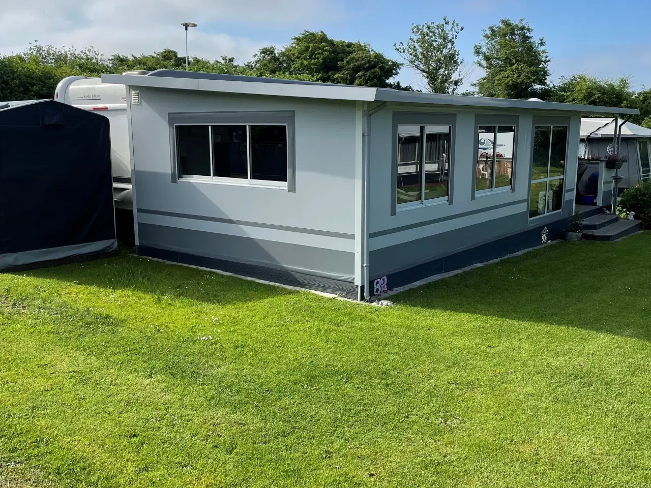 Billede 3 - Campingvogn Hobby 780 WFU 2010 med Vikingtelt fra 