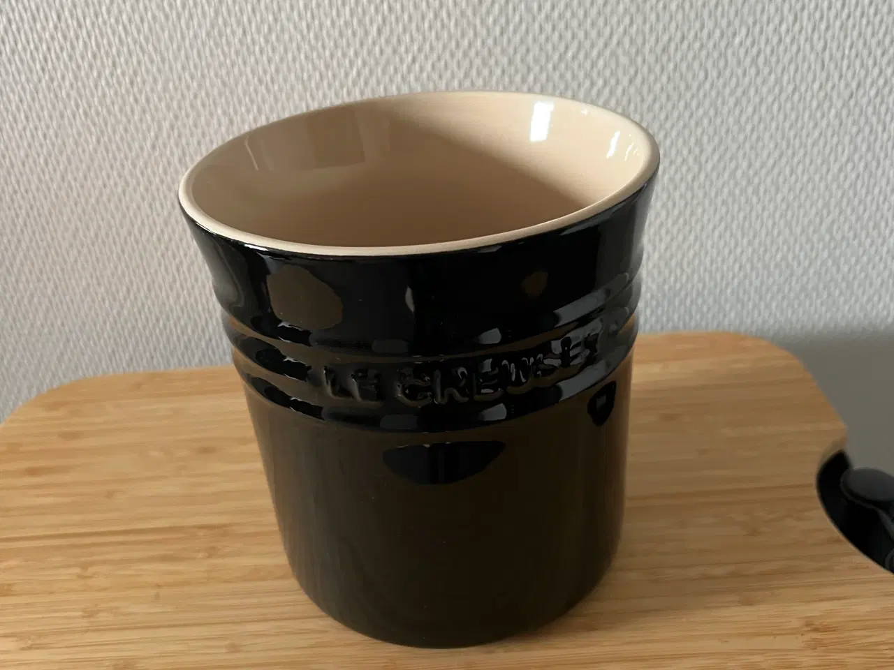 Billede 1 - Le Creuset redskabskrukke sort