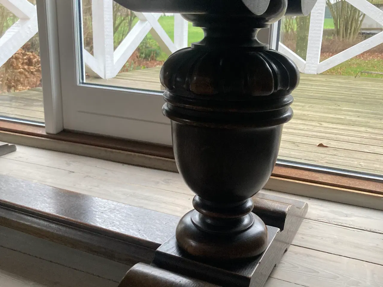 Billede 2 - Flot træ spisebord m. Ekstra udtræk