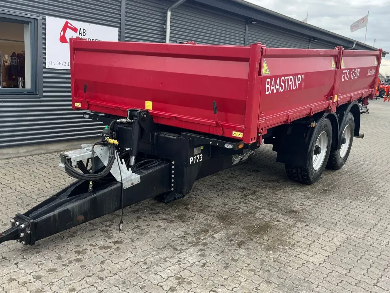 Billede 12 - Baastrup ets 12-3w 12tins Entreprenørvogn