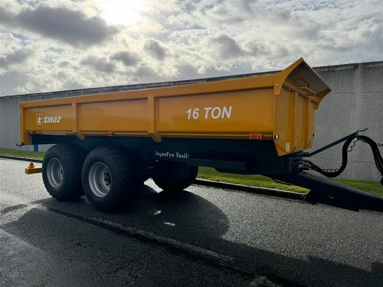 Billede 2 - Tinaz 16 tons dumpervogn