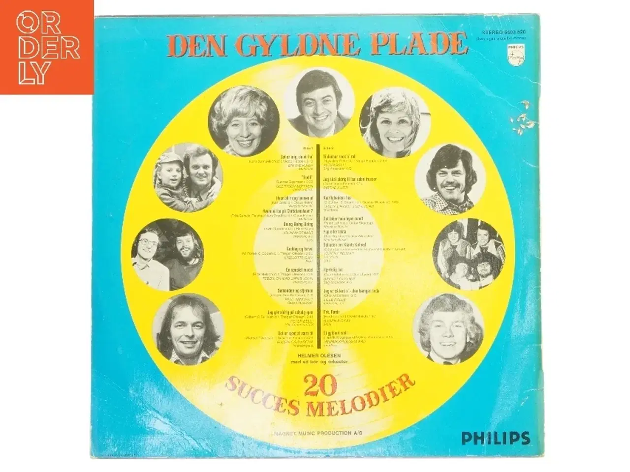 Billede 2 - Den Gyldne Plade LP fra Philips