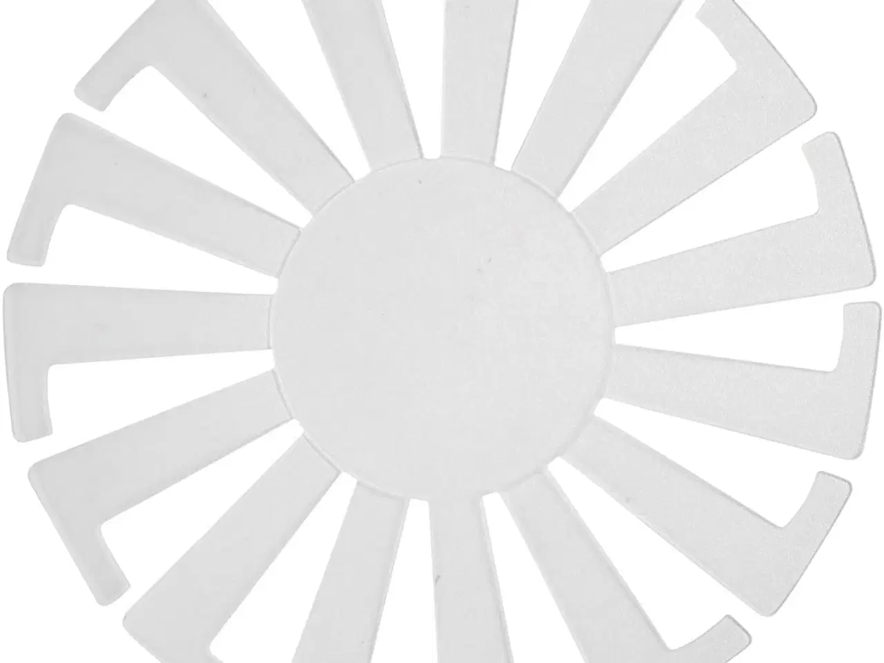 Billede 1 - Flet-let-skabelon, H: 6 cm, diam. 8 cm, transparent, 10stk./ 1 pk.