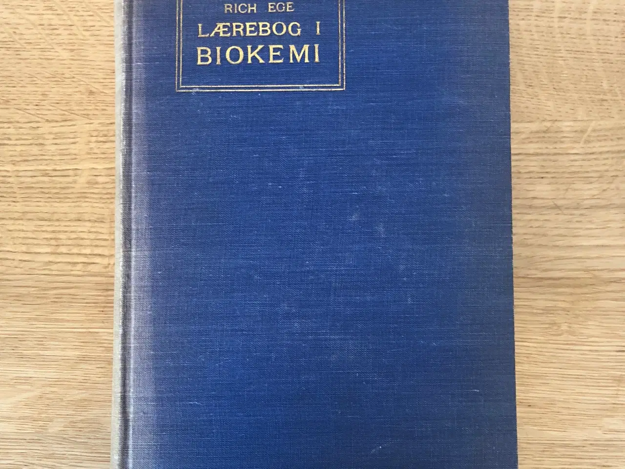 Billede 1 - Rich. Ege: Lærebog i Biokemi