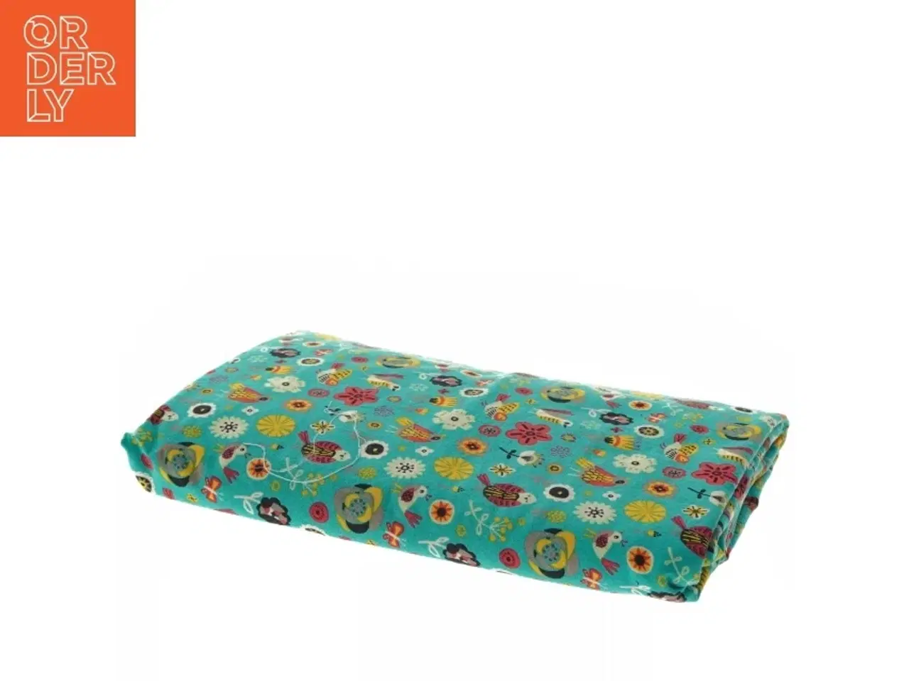 Billede 2 - Stof med blomstermønster (str. 106x252 cm)