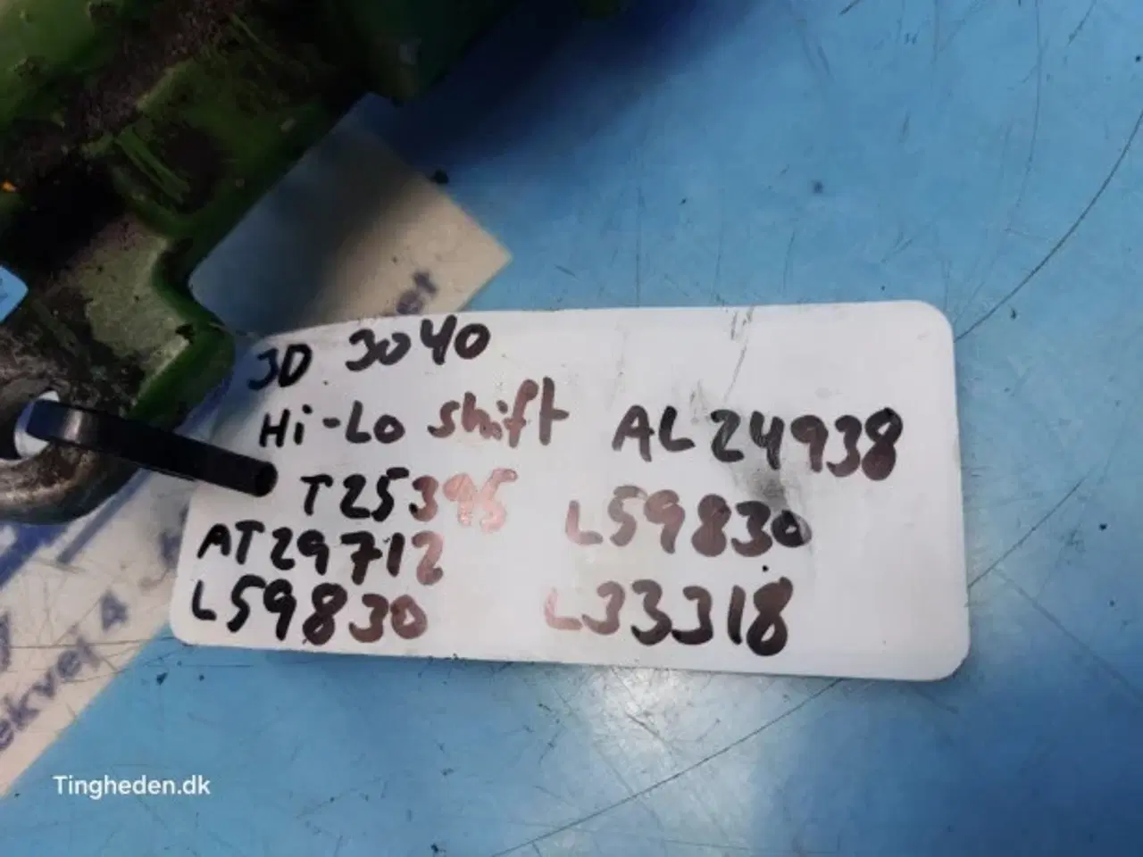 Billede 2 - John Deere 3040 Hi-Lo Skift L59830