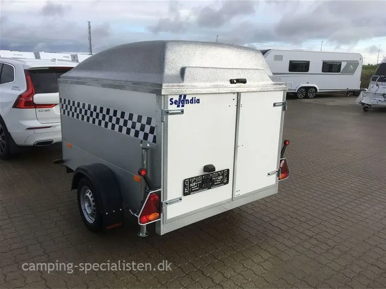 Billede 3 - 2024 - Selandia Gokart trailer    NY GOKART TRAILER med låg model 2024 uden bremser - hos Camping-Specialisten.dk
