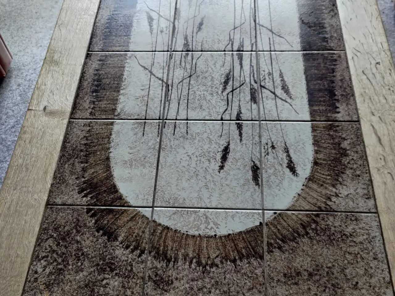 Billede 6 - Severin Hansen sofabord i egetræ. Signeret.