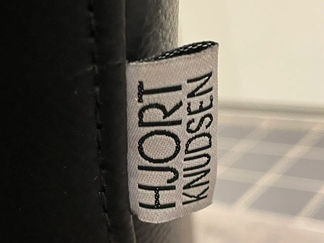 Billede 7 - Lænestol Hjort Knudsen sort læder justerbar ryglæn