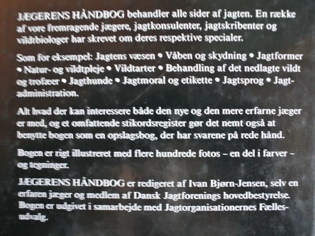 Billede 2 - jægerens håndbog, red. af ivan bjørn-jensen, emne: