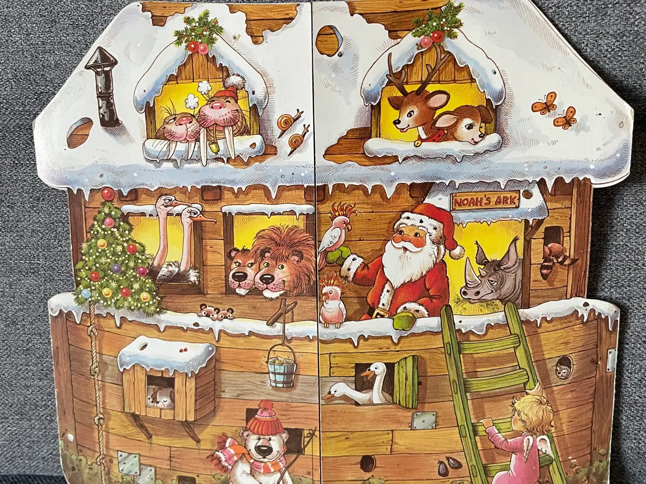 Billede 1 - Noahs Ark julekalender fra 1988