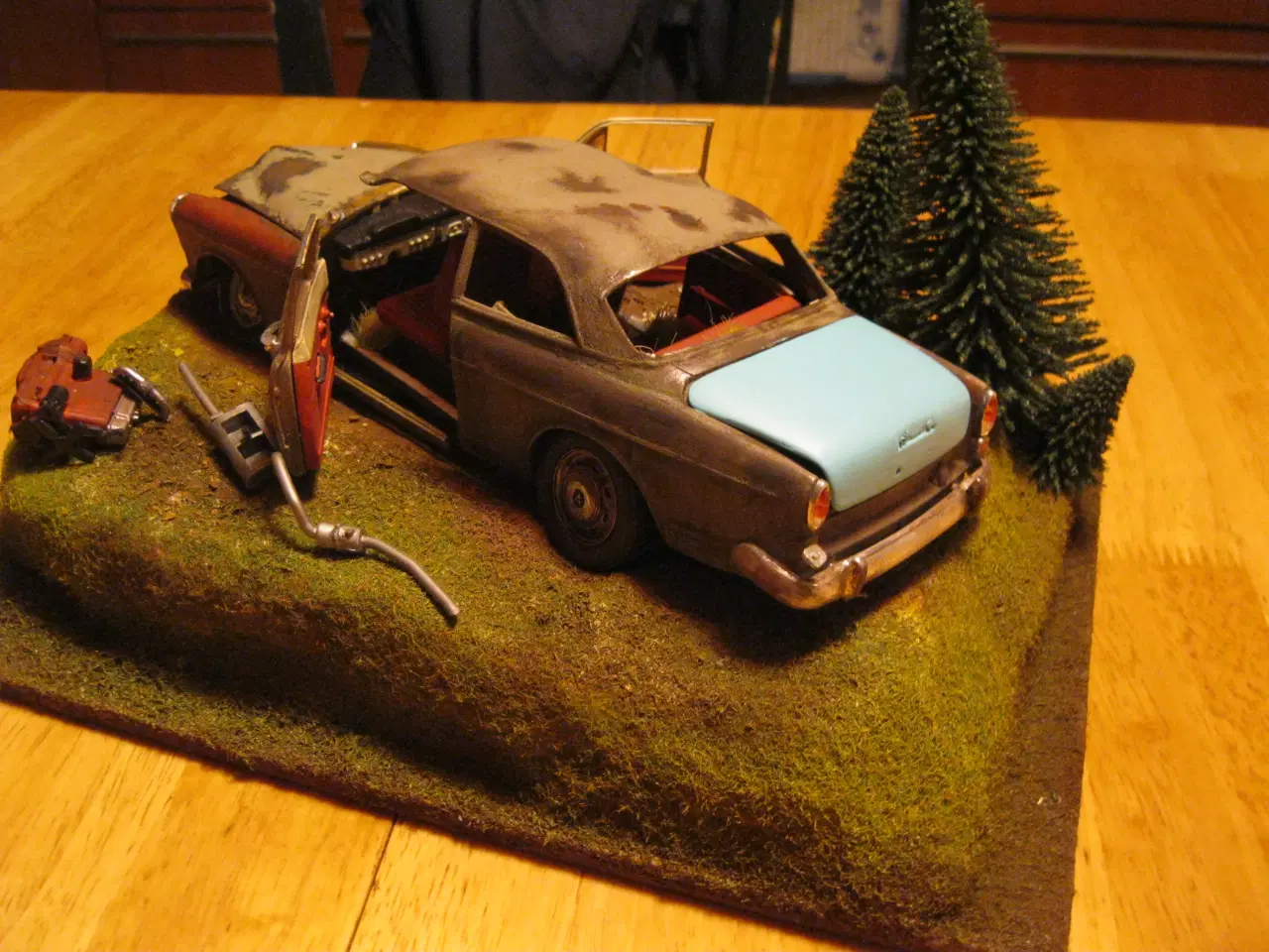 Billede 3 - Volvo amazon, diorama 1-18