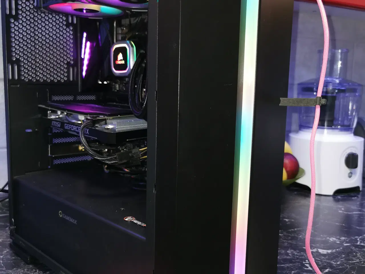 Billede 1 - gaming PC  Uden tilbehør (skærm,tastatur,mus)