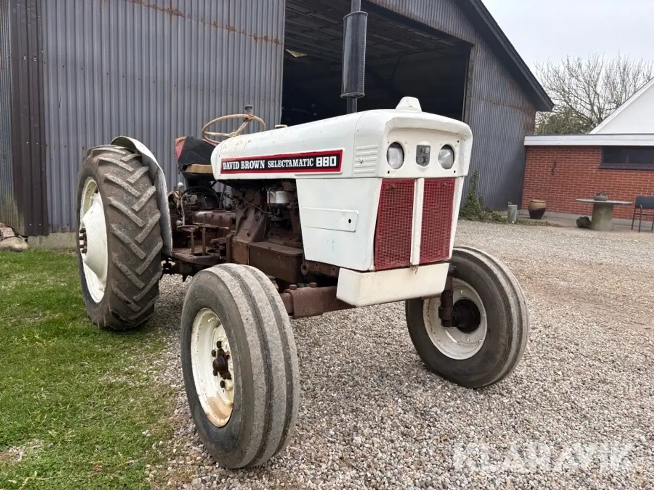 Billede 3 - Veterantraktor David Brown Selectamatic 880