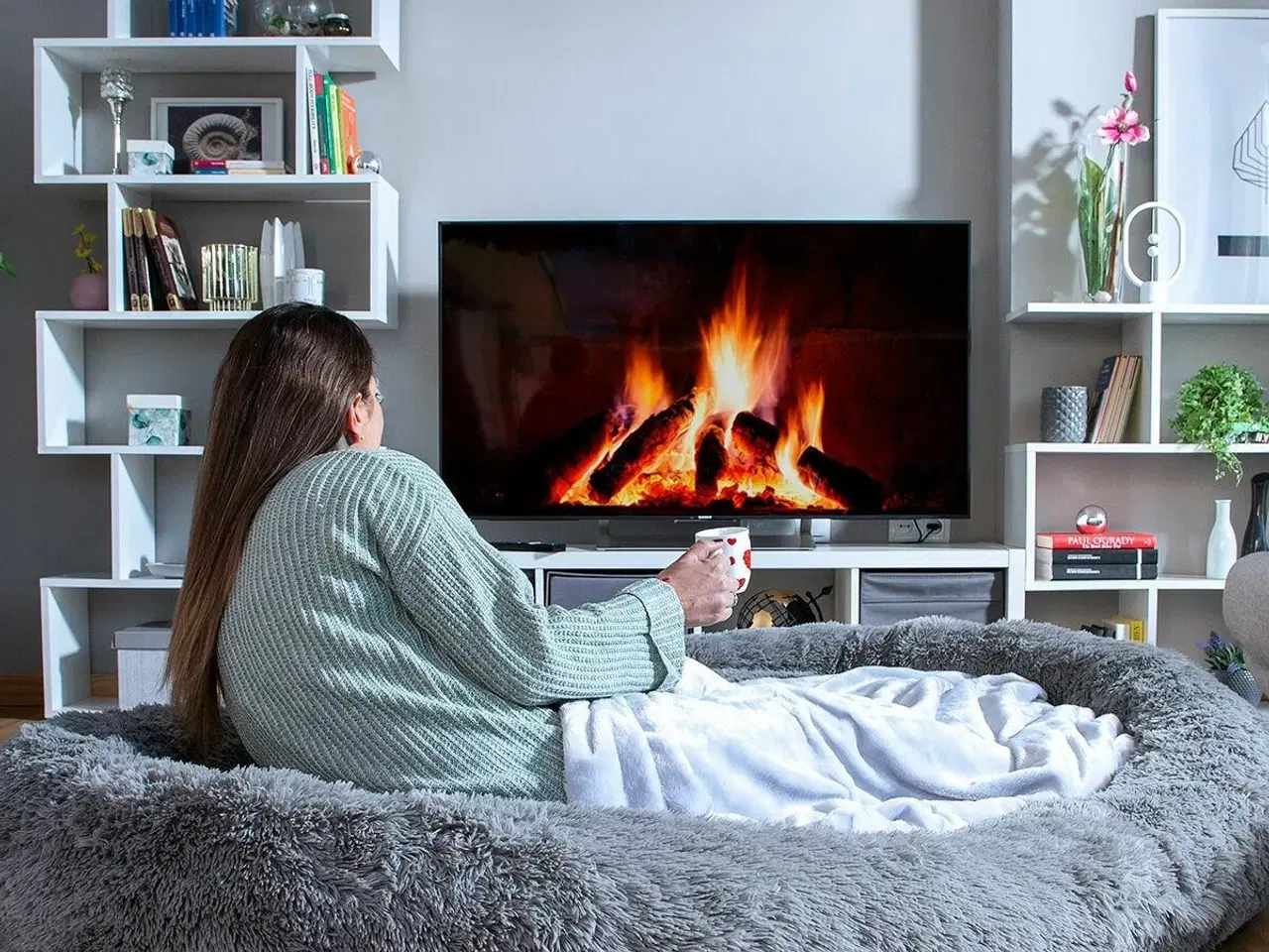 Billede 7 - Human Dog Bed XXL - Hundeseng til mennesker, grå |