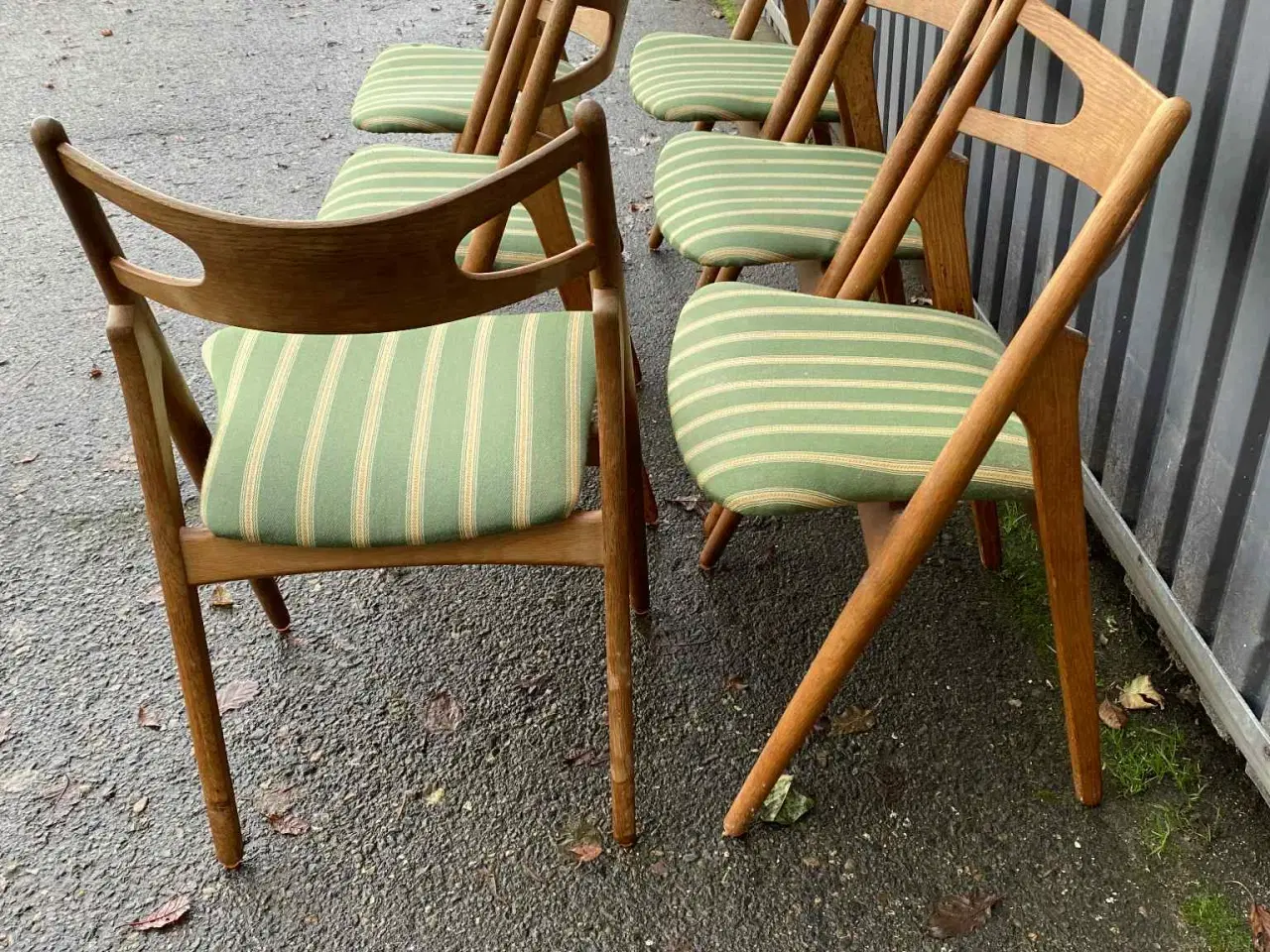 Billede 4 - Wegner CH29 savbukkestole