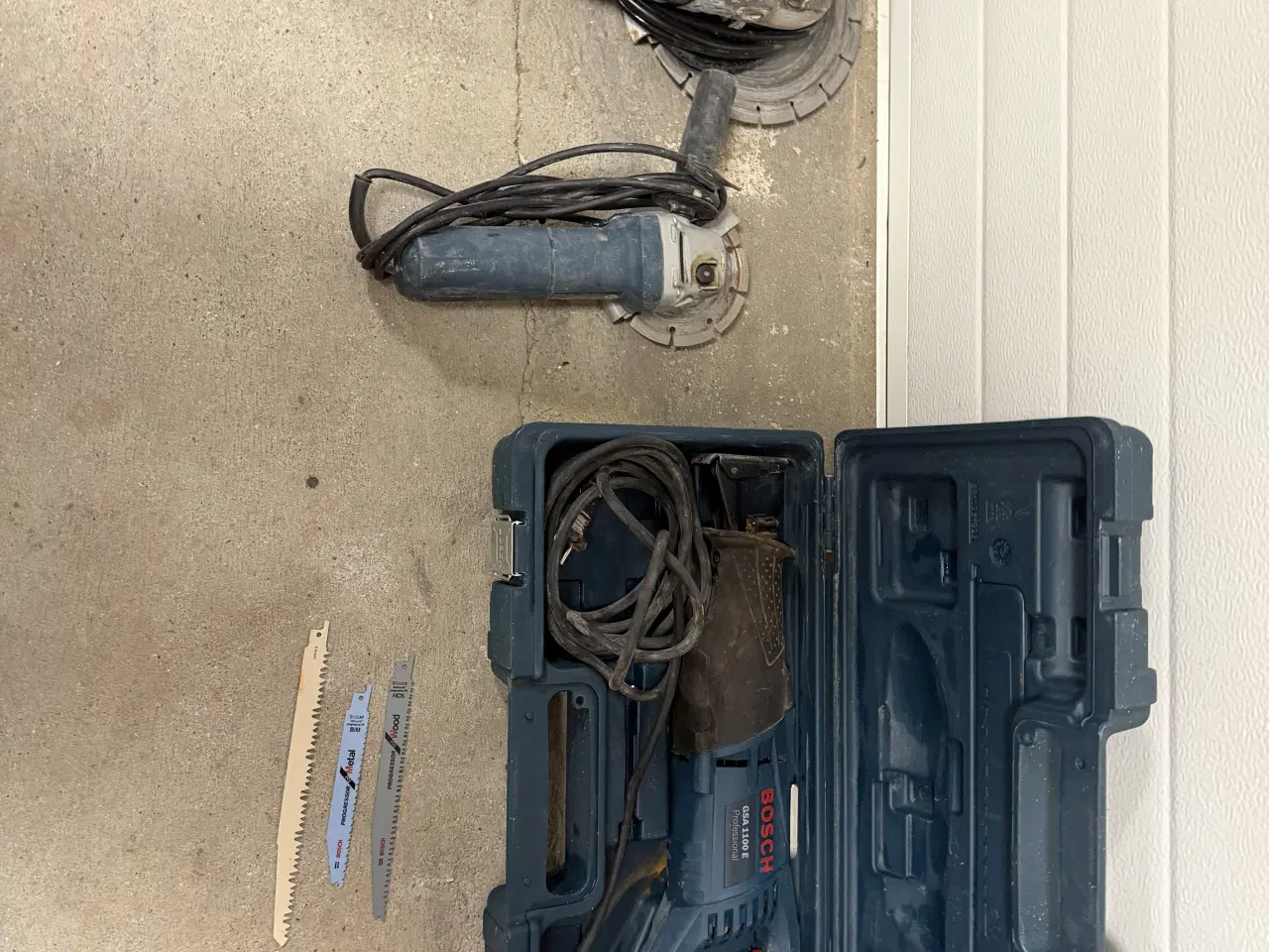 Billede 1 - Boss værktøj barnetsav og vinkelsliber