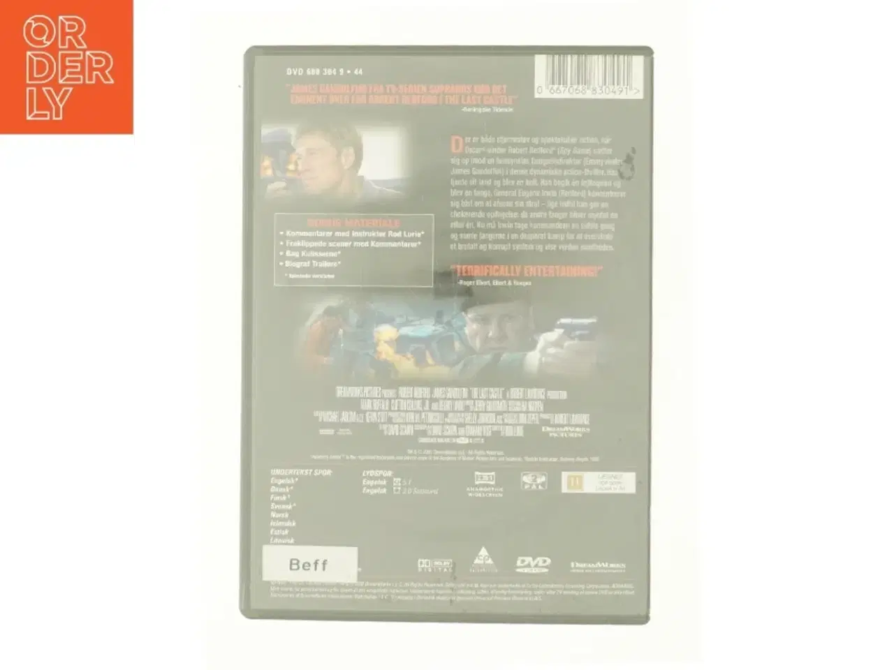 Billede 2 - The last Castle fra DVD