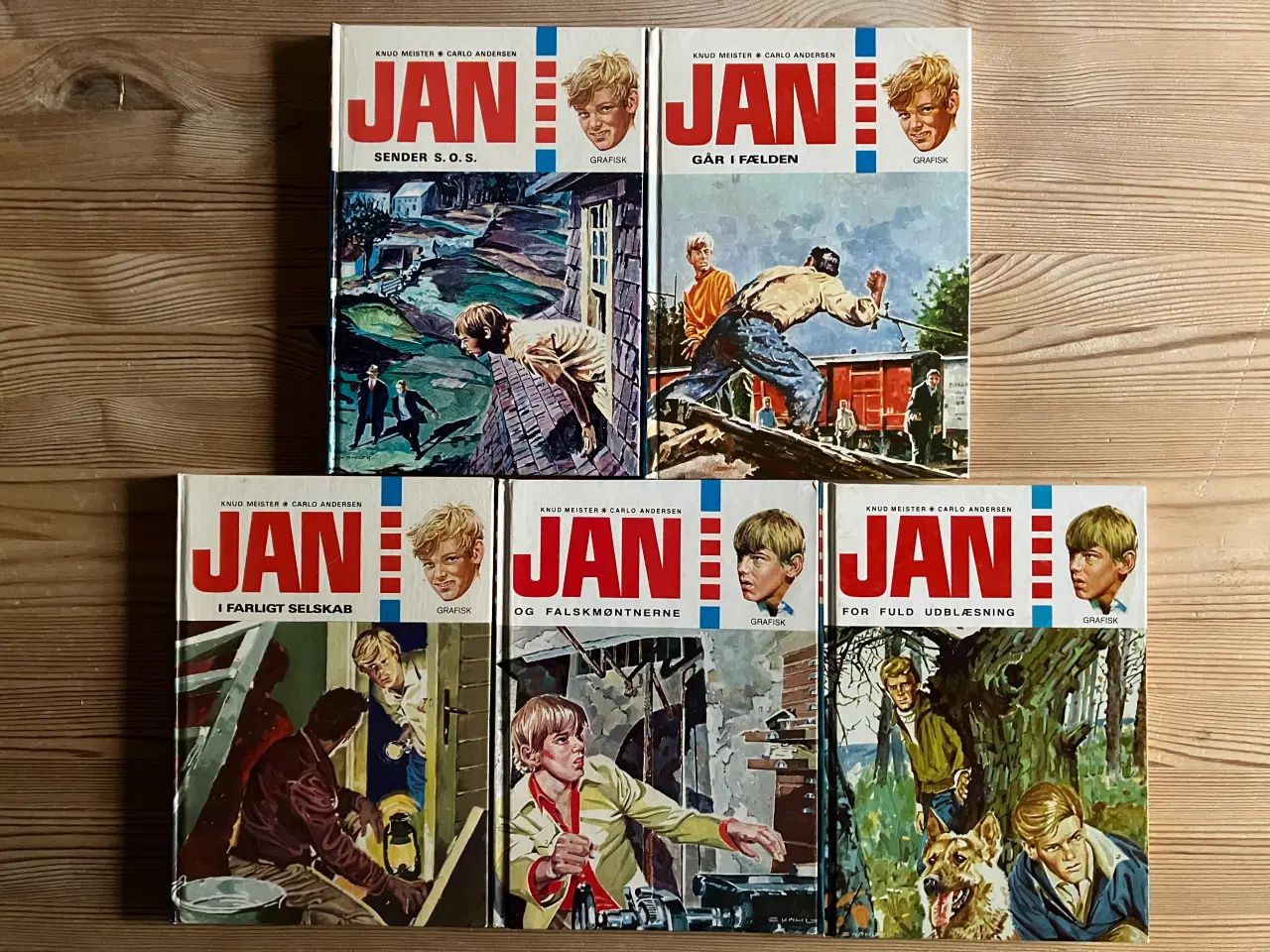 Billede 10 - NEDSAT: 36 gamle JAN bøger