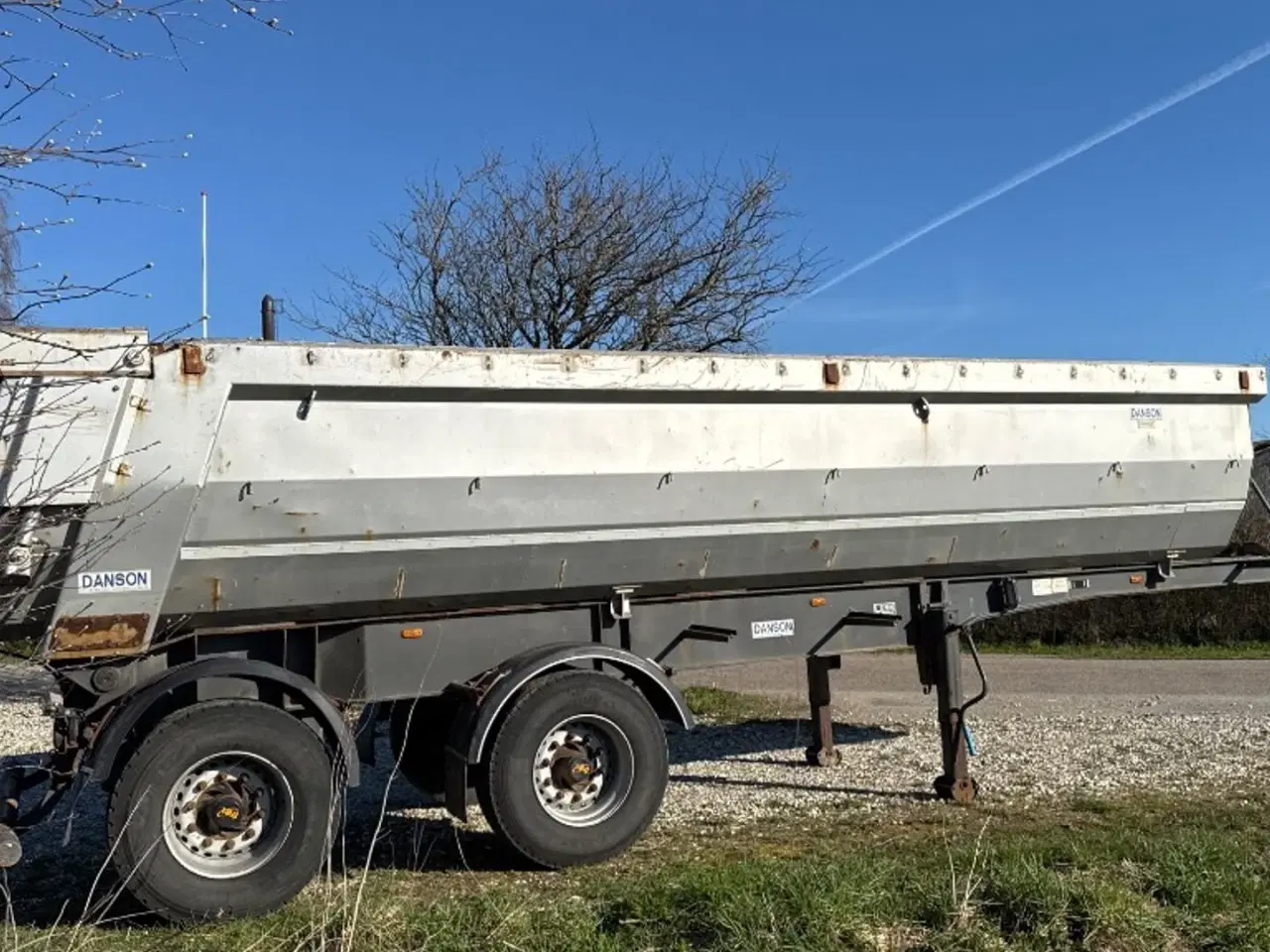 Billede 1 - Danson S2380 2-akslet tiptrailer