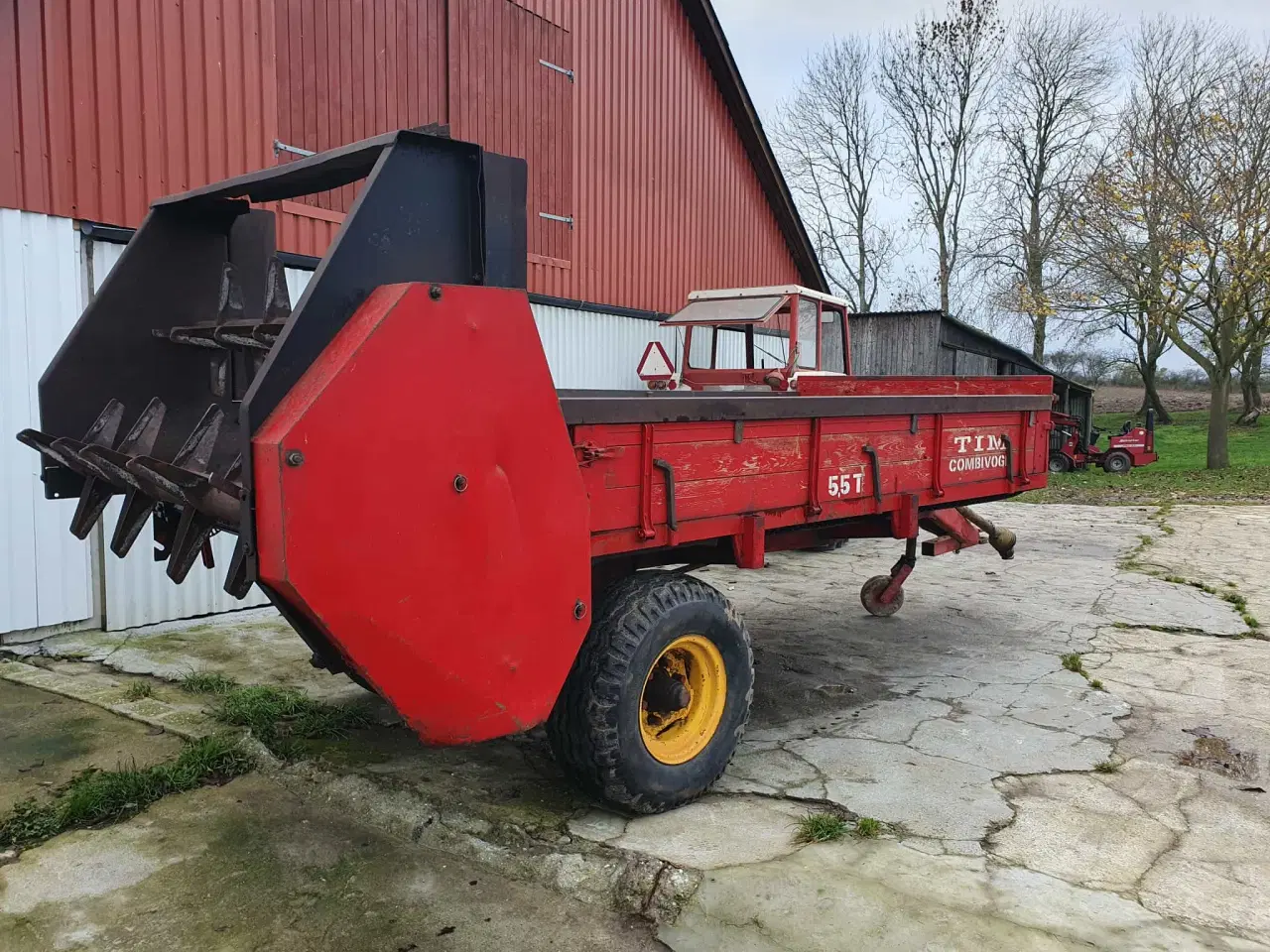 Billede 7 - Tim vogn 5,5t med møgspreder