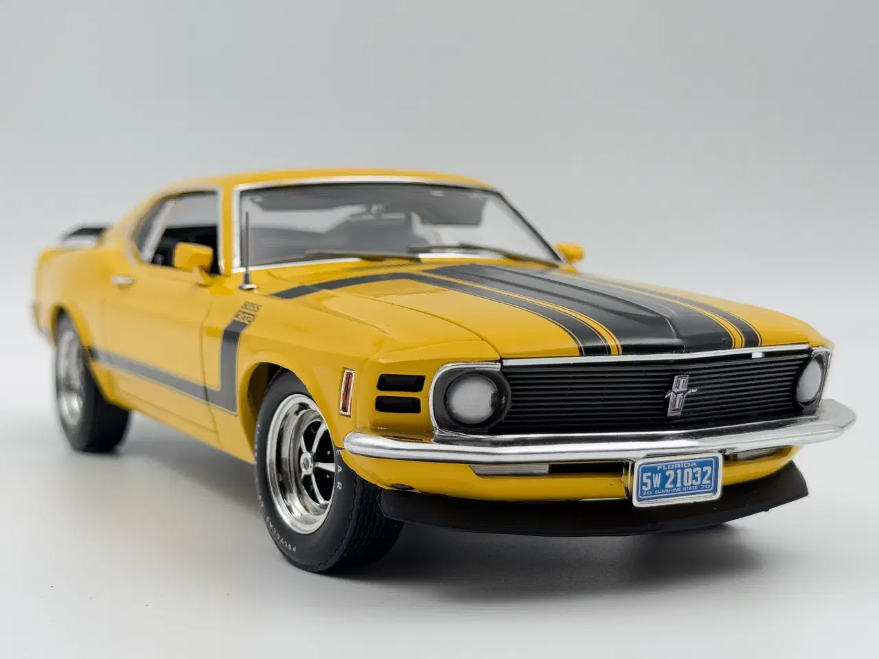 Billede 9 - 1969 Ford Mustang Boss 302 Meget detaljeret - 1:18