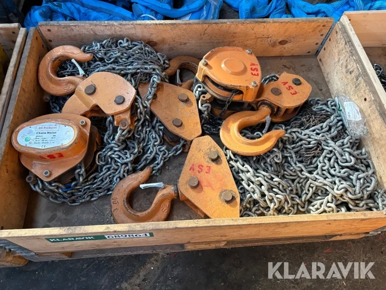 Billede 2 - Krantaljer DK Products Chain hoist 2 enheder - 10T