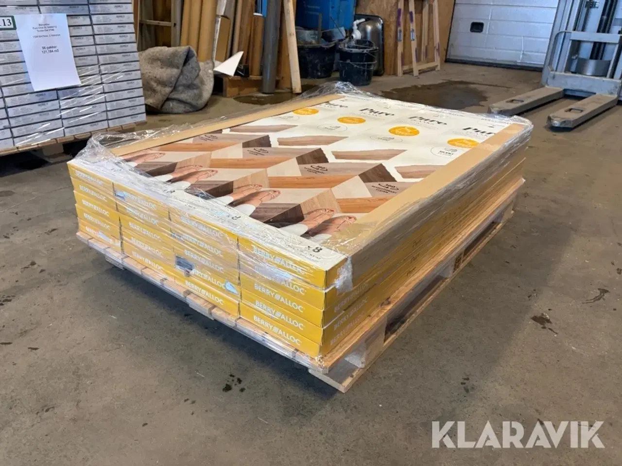 Billede 5 - Vinylgulv BerryAlloc Pure click Toulon Oak 20 styk