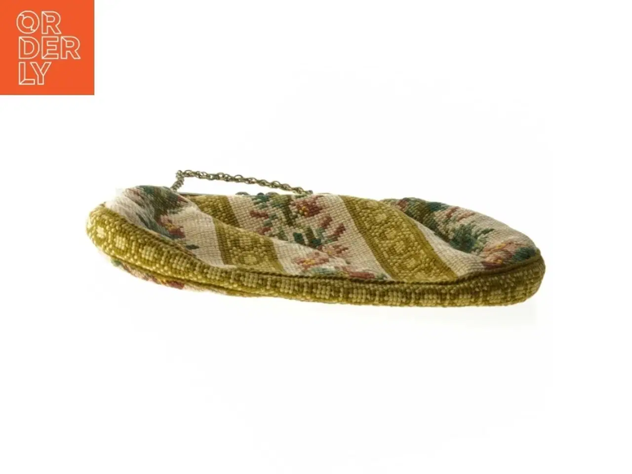Billede 3 - Broderet festtaske vintage (str. 6,5x14 cm)