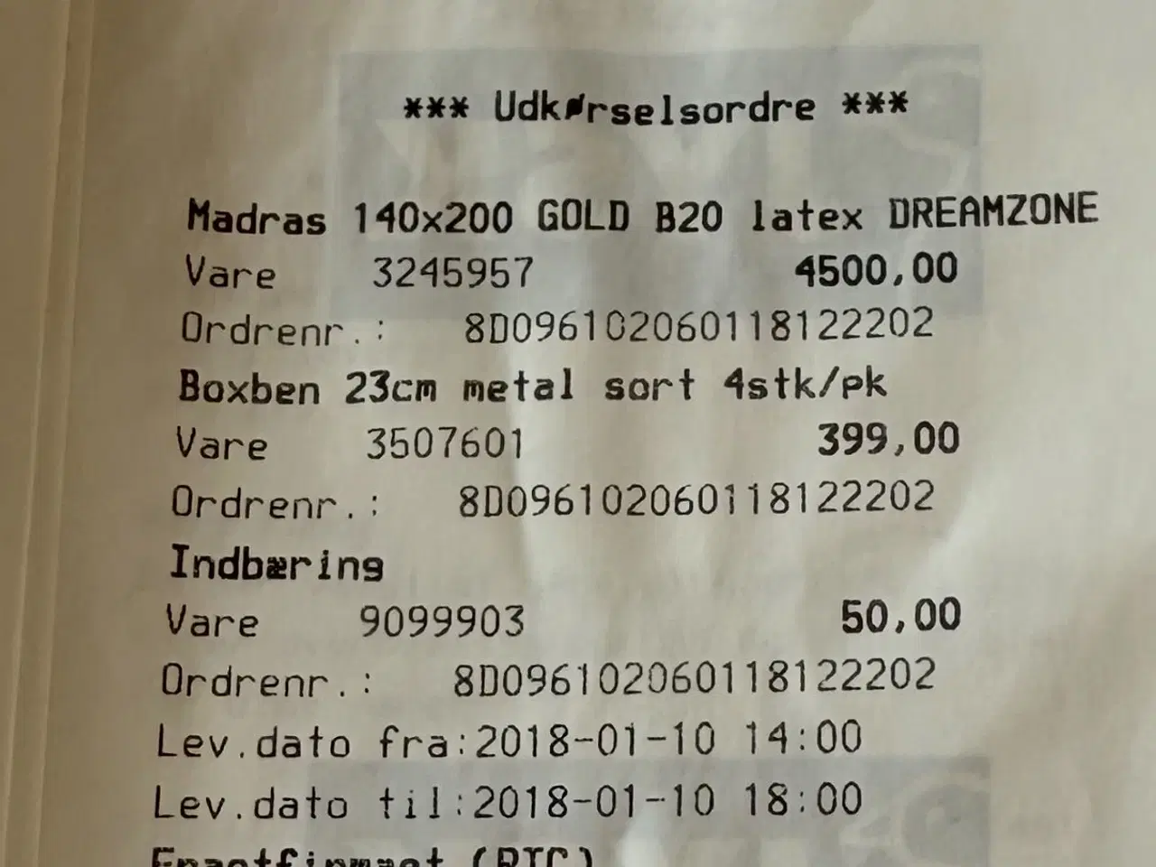 Billede 4 - Boxmadras 140x200 Gold B20 Latex dreamzone