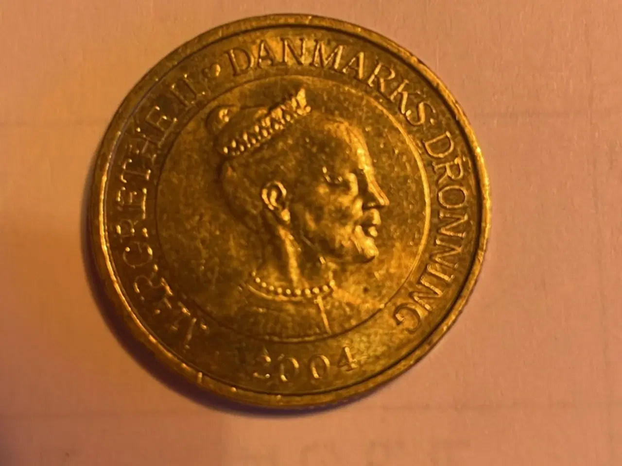 Billede 2 - Jubilæriumsmønt kronprinsse parret 2004