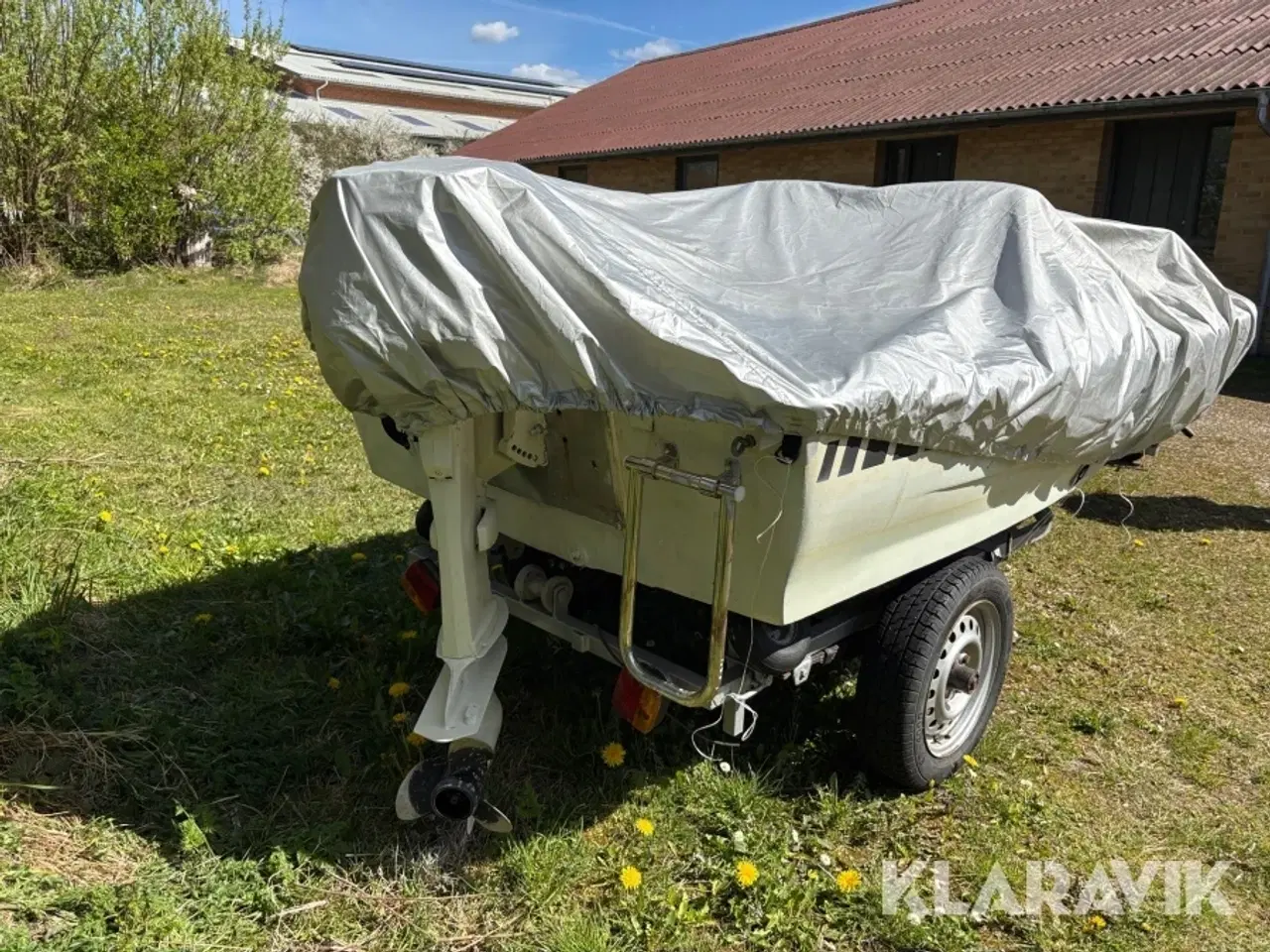 Billede 6 - Båd med ophalningstrailer med bladfjedre